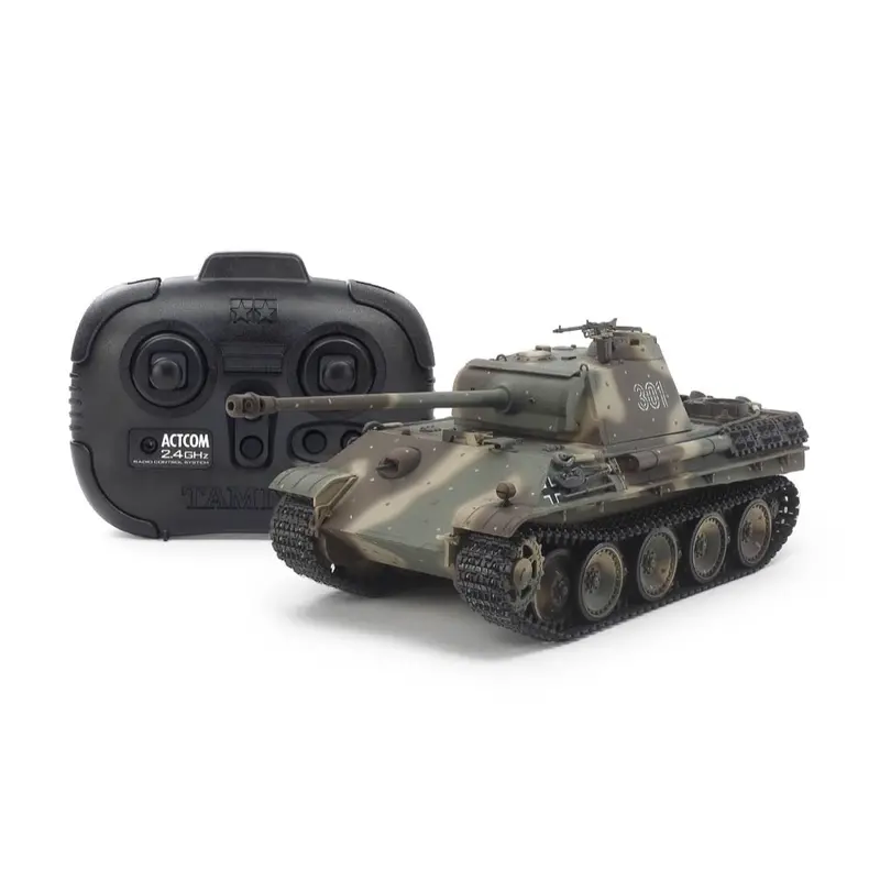 Tamiya 48219 1/35 Panther Type G Late Version Rc Tank With Control Unit 1