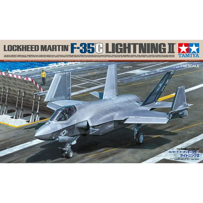 Tamiya 61127 1/48 Lockheed-Martin F-35C Lightning Ii 1