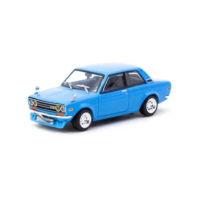 Tarmac Works 64R-052-Lb 1/64 Datsun 510 Light Blue 1