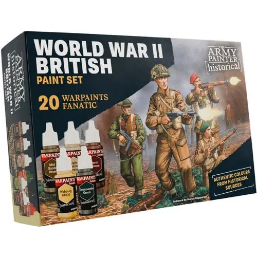 The Army Painter Historical: Wwii British Paint Set 1