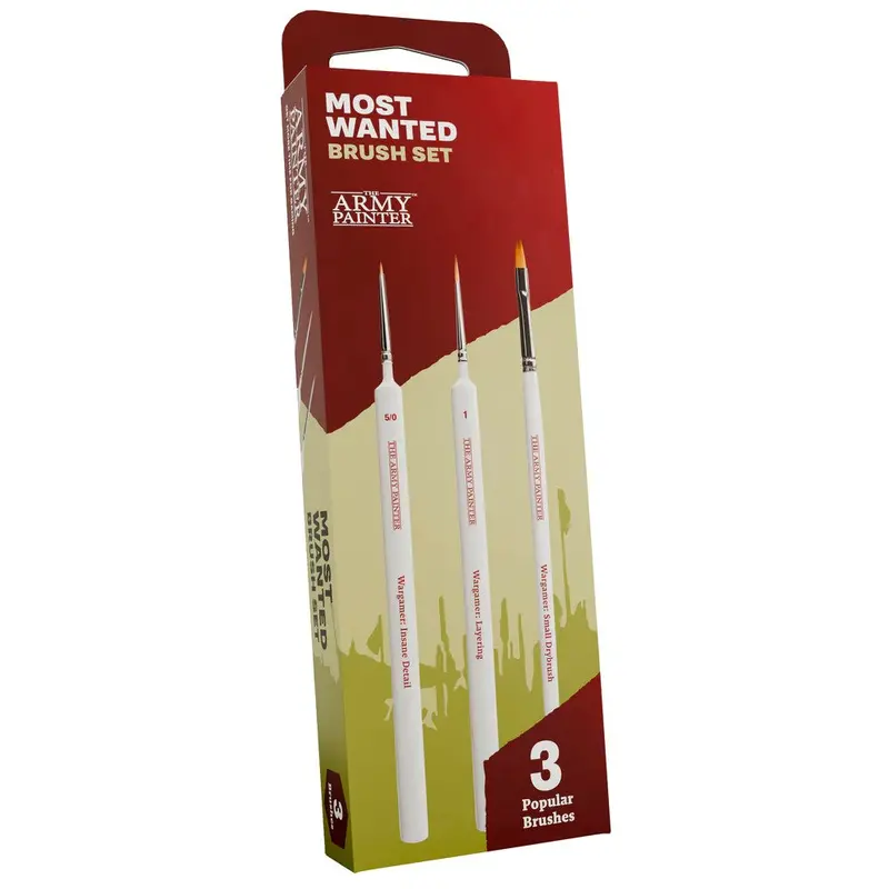 The Army Painter Tl5066 Most Wanted Brush Set 1