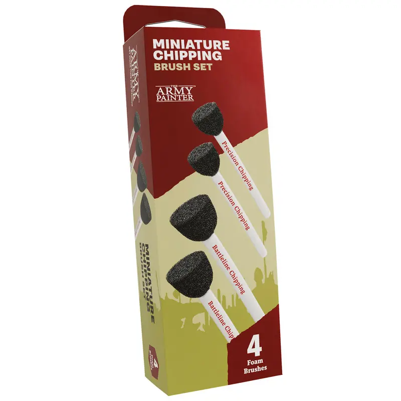 The Army Painter Tl5069 Miniature Chipping Brush Set 1