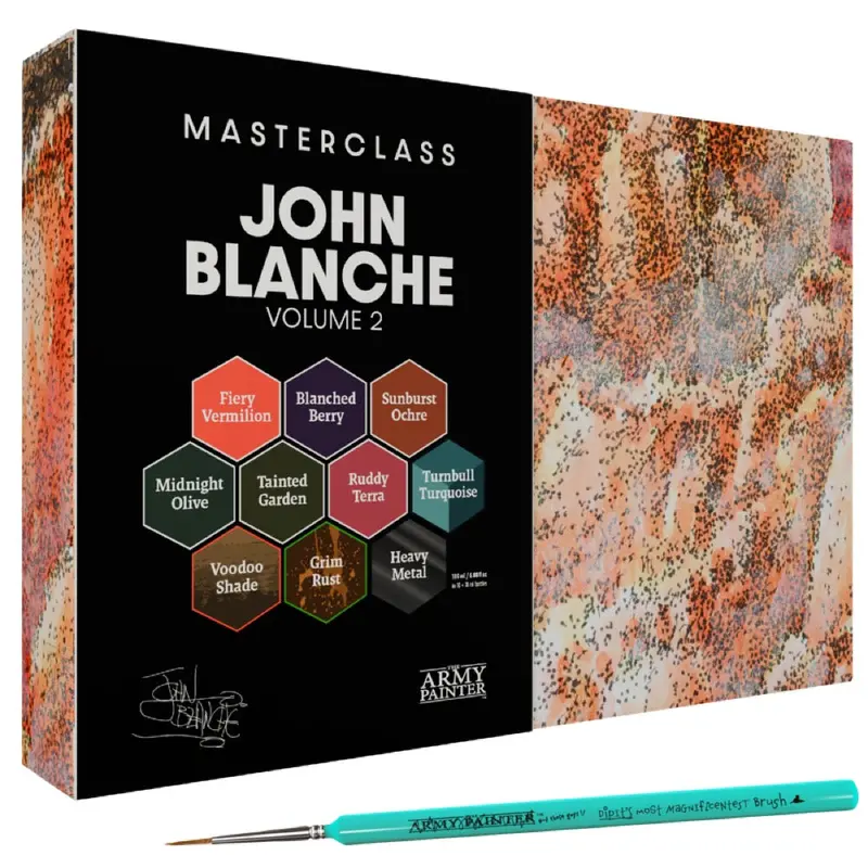 The Army Painter Wp8080 Warpaints Masterclass John Blanche Volume 2 Paint Set 1