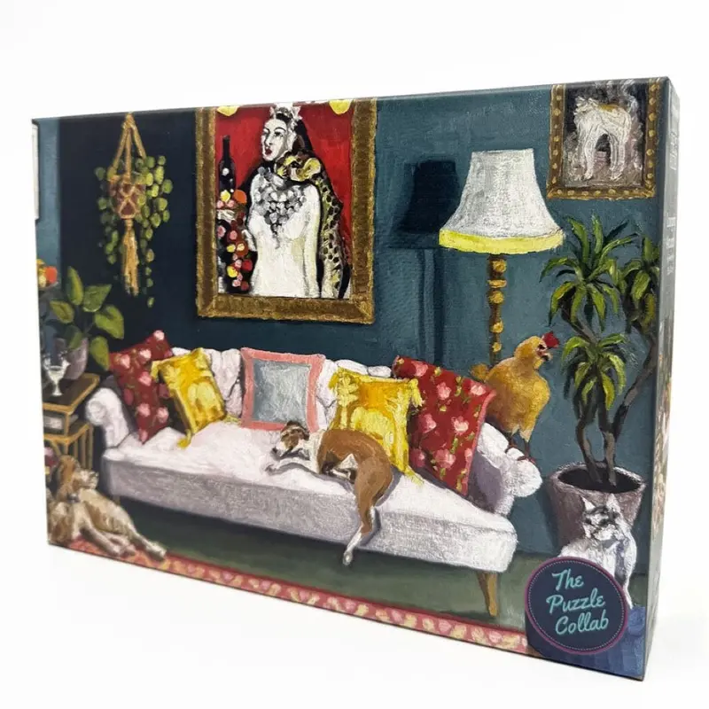 The Puzzle Collab Lounging Around Ii 1000 Piece Jigsaw Puzzle 1