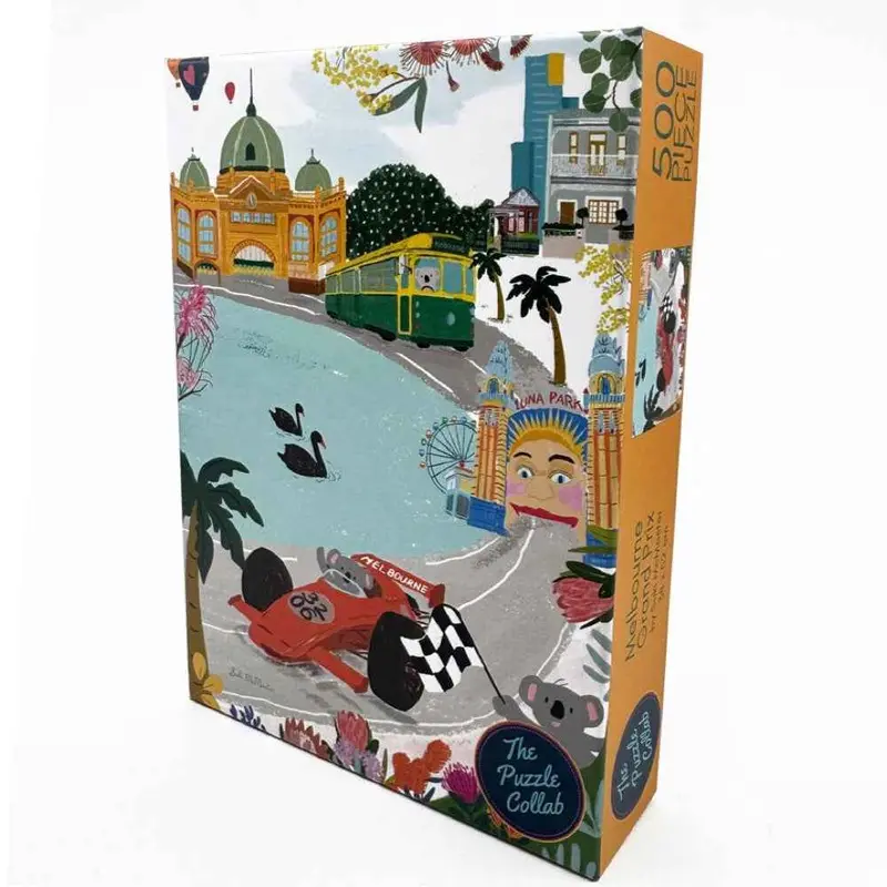 The Puzzle Collab Melbourne Grand Prix 500Pc Jigsaw Puzzle 1