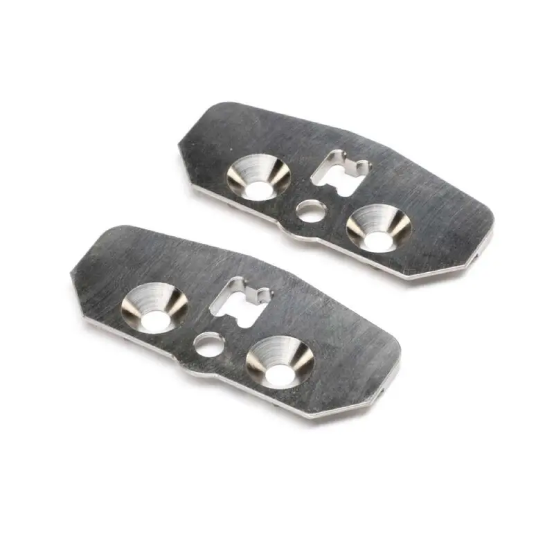 Tlr +1 Titanium Adjustable Chassis Skid Plate 2Pcs 8X 2.0 Tlr-1228 1