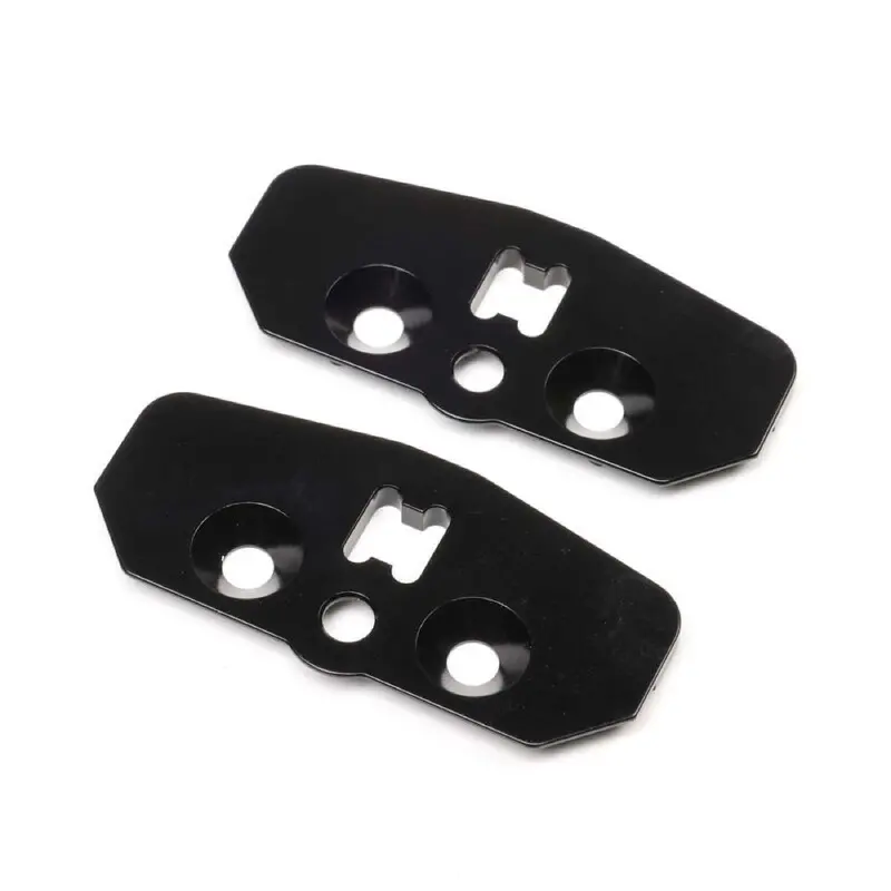 Tlr 1257 Standard Length Adjustable Chassis Aluminium Skid Plate 8X 2.0 2Pcs 1