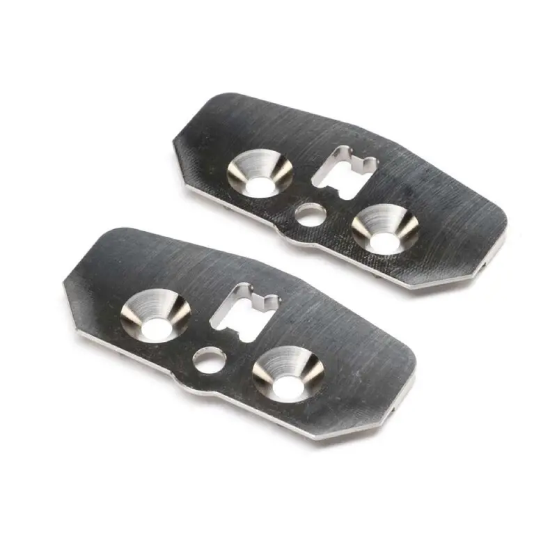 Tlr +2 Titanium Adjustable Chassis Skid Plate 2Pcs 8X 2.0 Tlr-1225 1