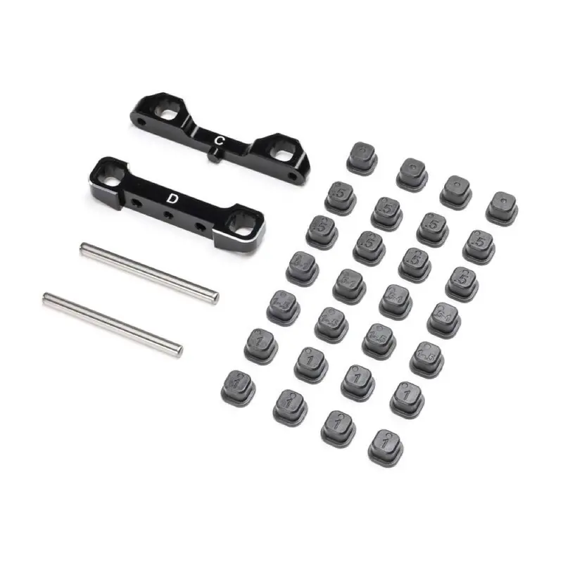 Tlr Adjustable C And D Pivot Set Black 22S Sprint Car Tlr-1055 1