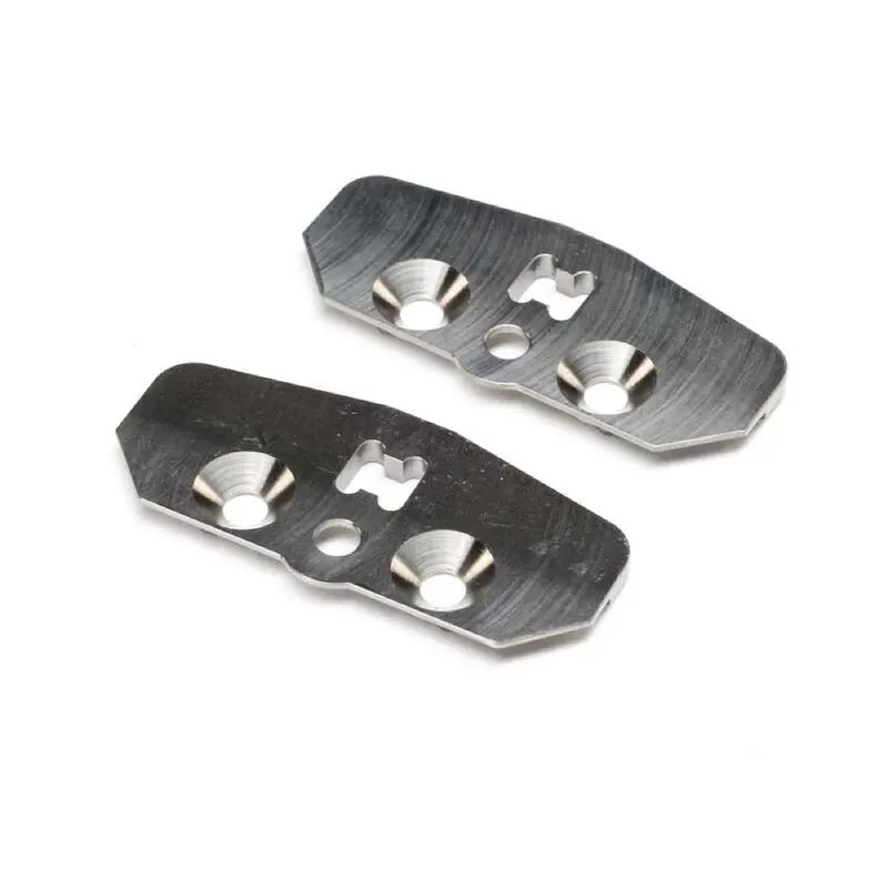 Tlr Standard Titanium Adjustable Chassis Skid Plate 2Pcs 8X 2.0 Tlr-1229 1