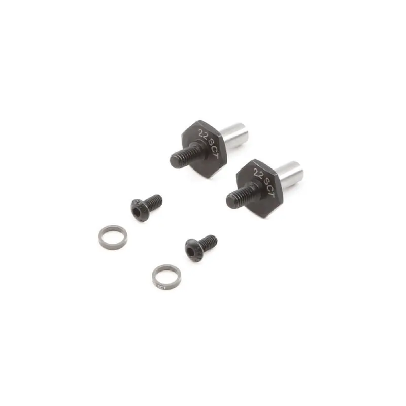 Tlr Tlr232061 Fr Axle Set 12Mm Hex- 22Sct 3.0 1