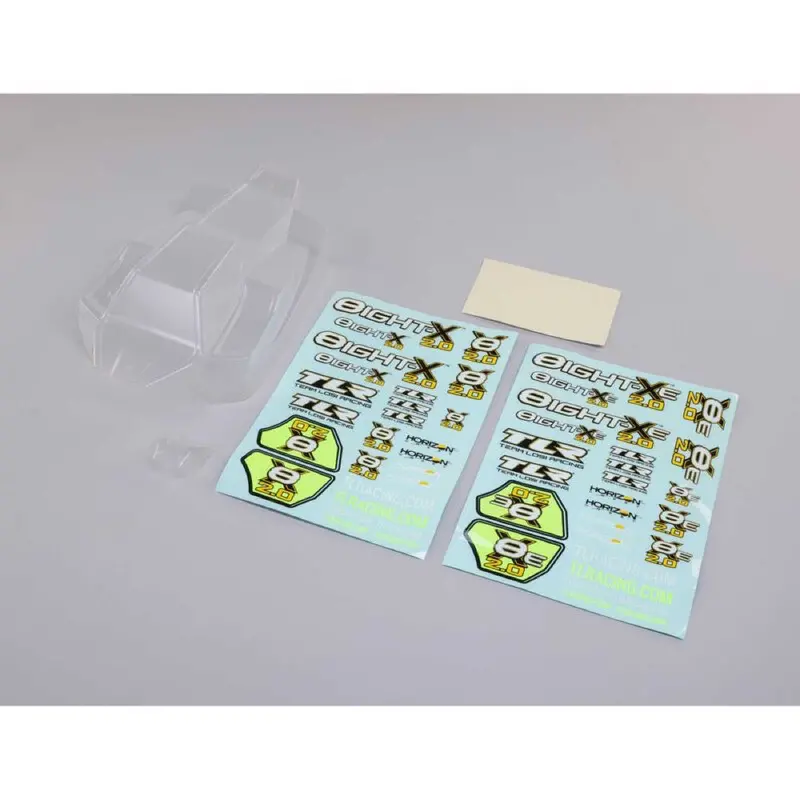 Tlr Tlr240018 Clear Body With Decals 8X 2.0 8Xe 2.0 1