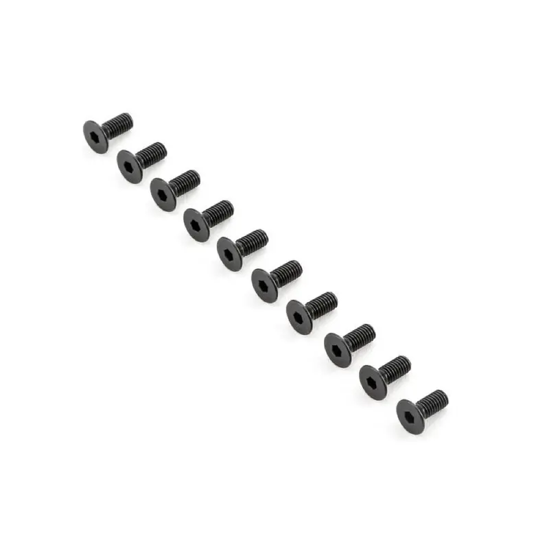 Tlr Tlr255026 Flat Head Screws M5x12mm (10) 1
