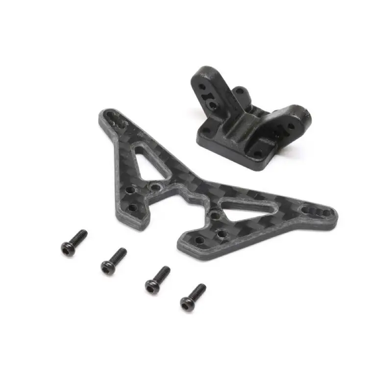 Tlr Tlr314000 Carbon Rear Shock Tower Mini-B 1