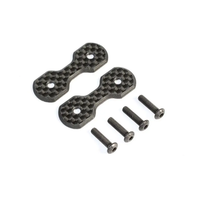 Tlr Tlr331037 Carbon Wing Washer 2Pcs 22 5.0 Dc Elite 1