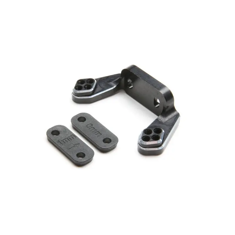 Tlr Tlr334051 Rear Camber Block Black With Inserts 22 5.0 Dc Elite 1