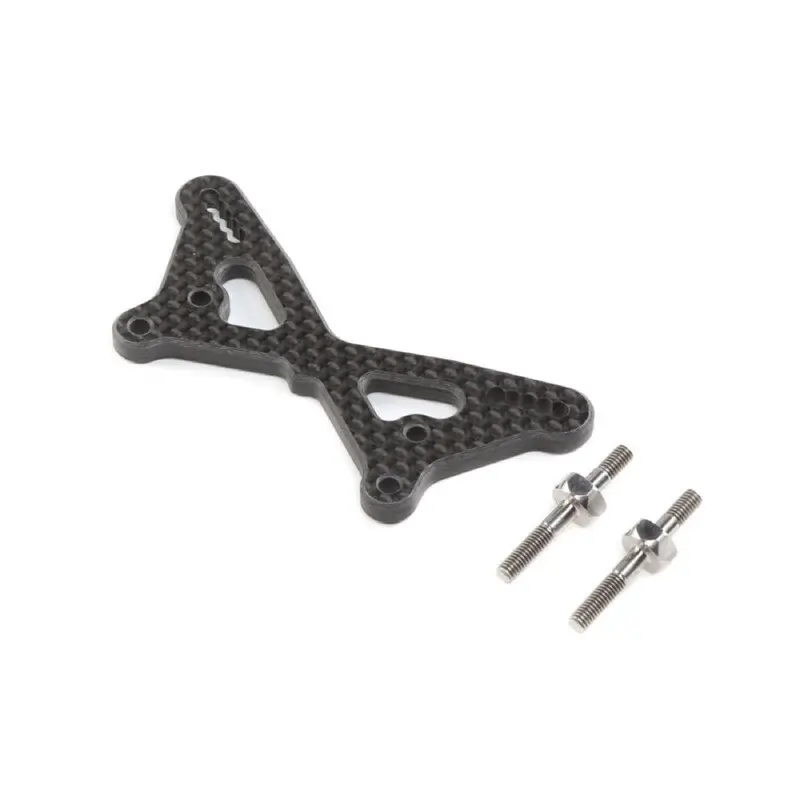 Tlr Tlr334054 Carbon Front Tower With Ti Standoffs 22 5.0 1