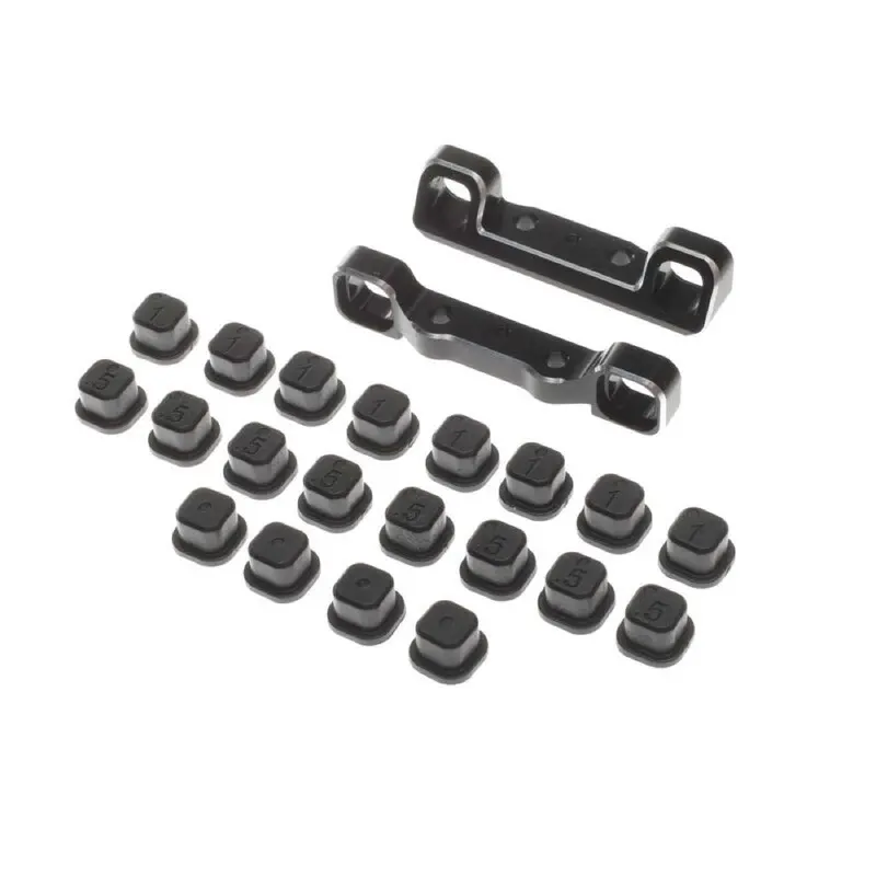 Tlr Tlr334062 Adjustable Pivot Set C & D Black 22 5.0 1