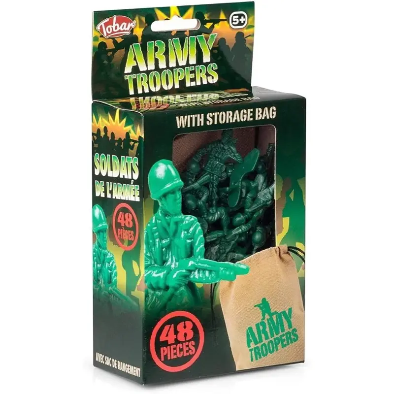 Tobar Toy Army Troopers 48Pcs Discontinued 1
