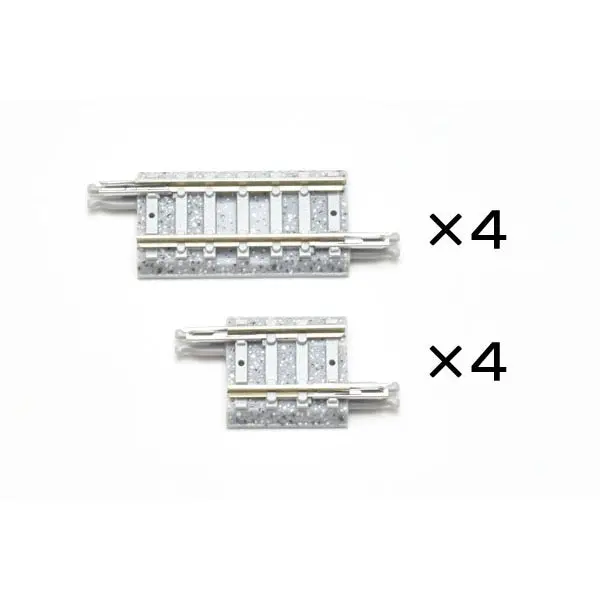 Tomix 01098 N 1098 Fraction Pc Track S 18.5/S33 Pc Set Of Ea. 4 1