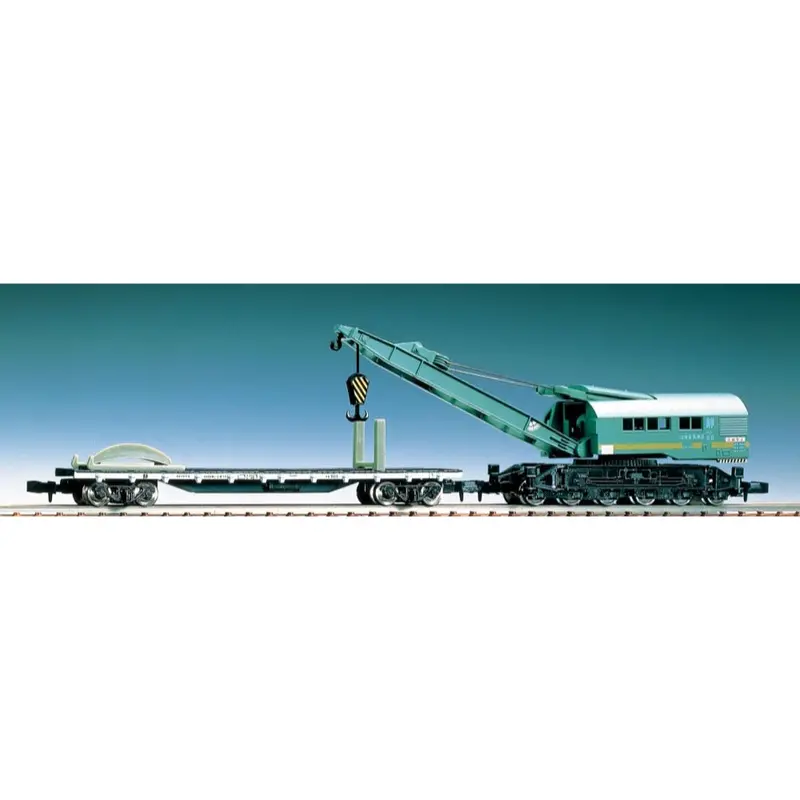 Tomix 2772 N 2772 Crane Wagon So 80 (Green) 1