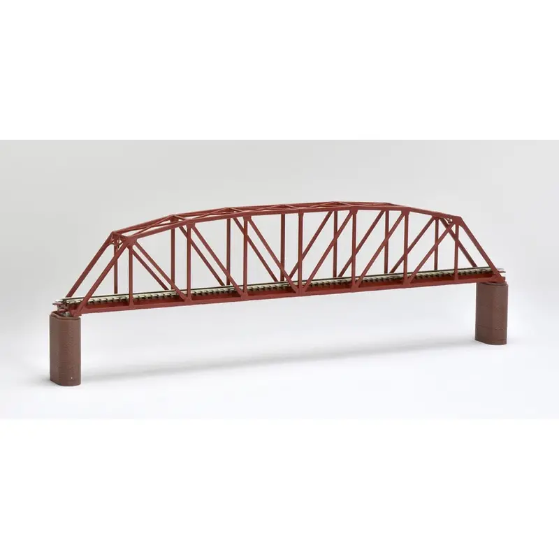 Tomix 3278 N 3278 Single Truss Curve Iron Bridge Straight 420Mm Red 1