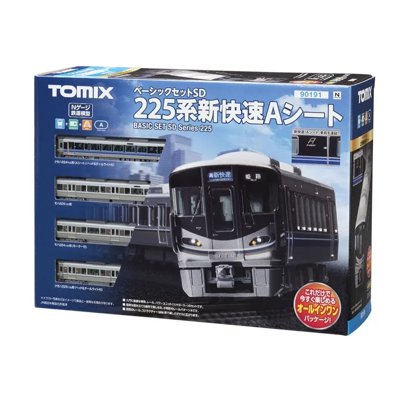 Tomix 90191 N Starter Set Sd 225 New Rapid Express A Seat 1