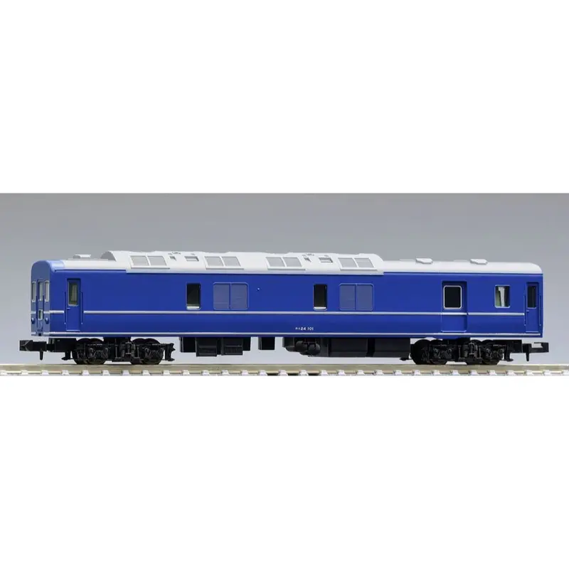 Tomix 9538 N Jnr Passenger Car Kani 24-100 Type (Silver Belt) Single Car 1