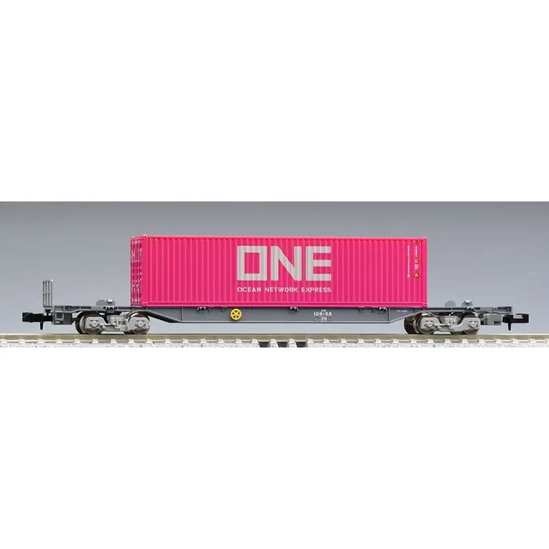 Tomix N Koki 106 Early Type New Deco W/ One Container 1