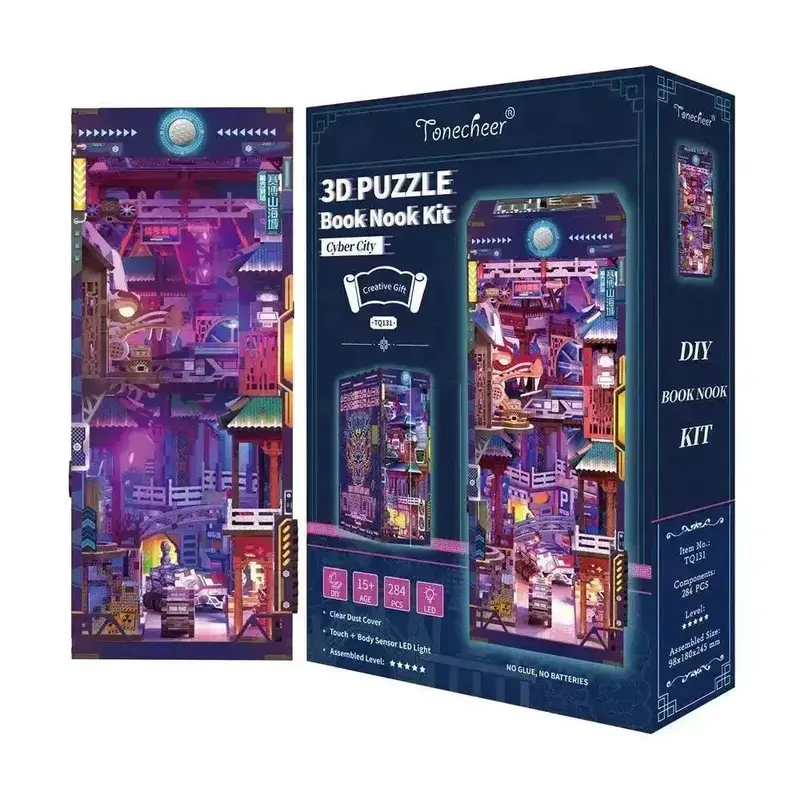 Tonecheer Cyber City Book Nook 1