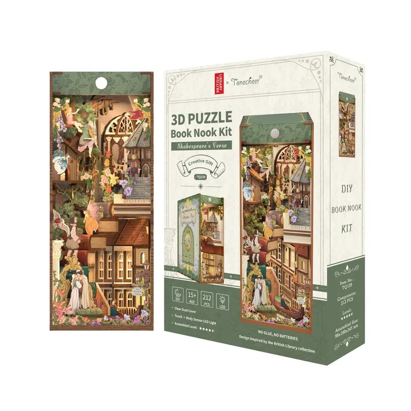 Tonecheer Shakespeare's Verse Book Nook 1