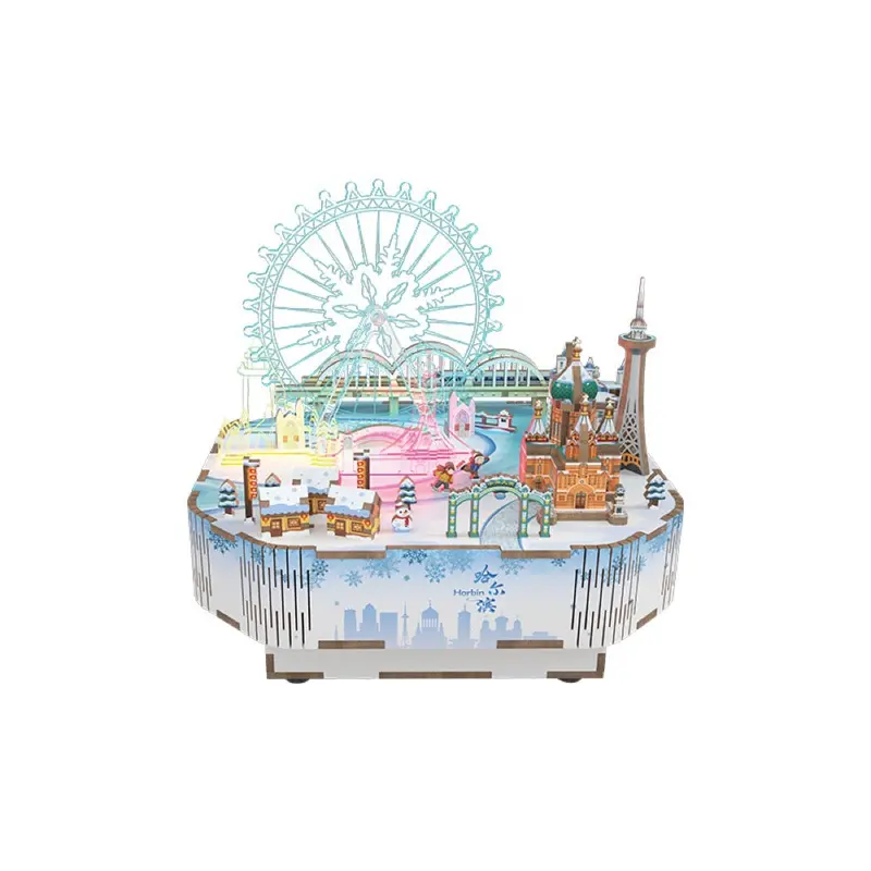 Tonecheer Snow World Music Box 1