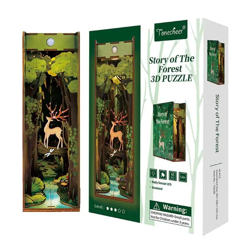 Tonecheer Story Of The Forest Book Nook 2