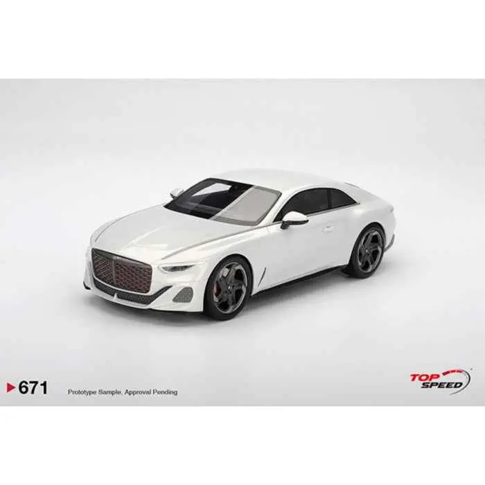 Top Speed Ts0671 1/18 Bentley Batur Bonneville Pearl 1