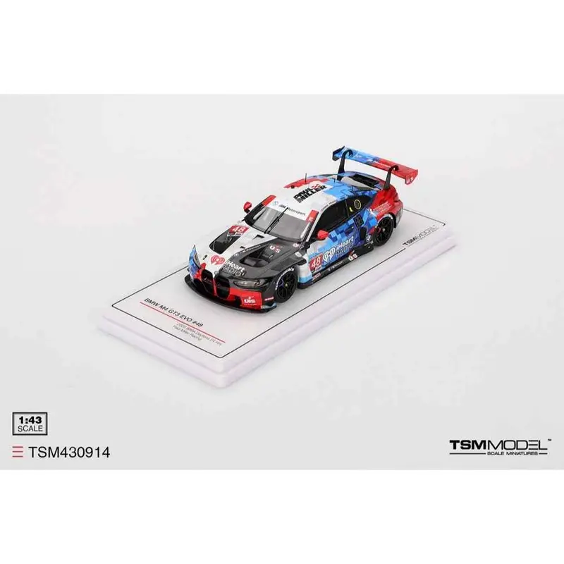 Top Speed Tsm430914 1/43 Bmw M4 Gt3 Evo No.48 Paul Miller Racing 2025 Imsa Daytona 24 Hrs 1