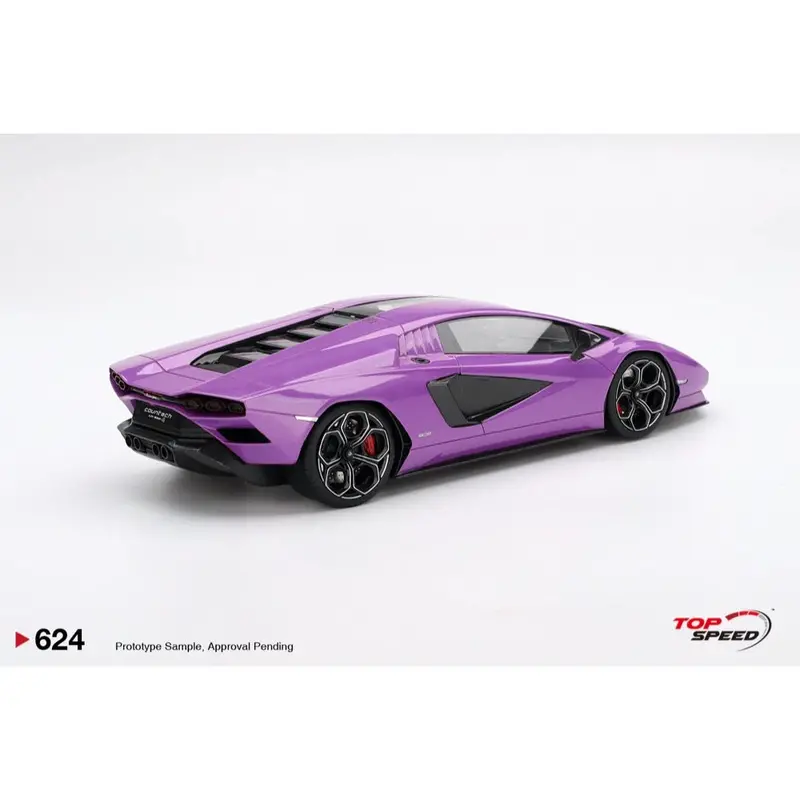 Topspeed 0624 1/18 Lamborghini Lpi 800-4 Viola 30Th 2