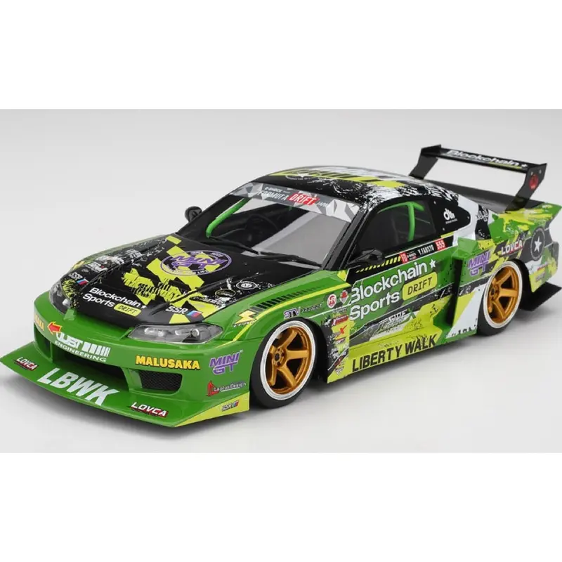 Topspeed 0694 1/18 Nissan Lb-Super Silhouette S15 Silvia No.555 V2  2024 Formula Drift Japan 2025 Le Mans 24 Hrs 1