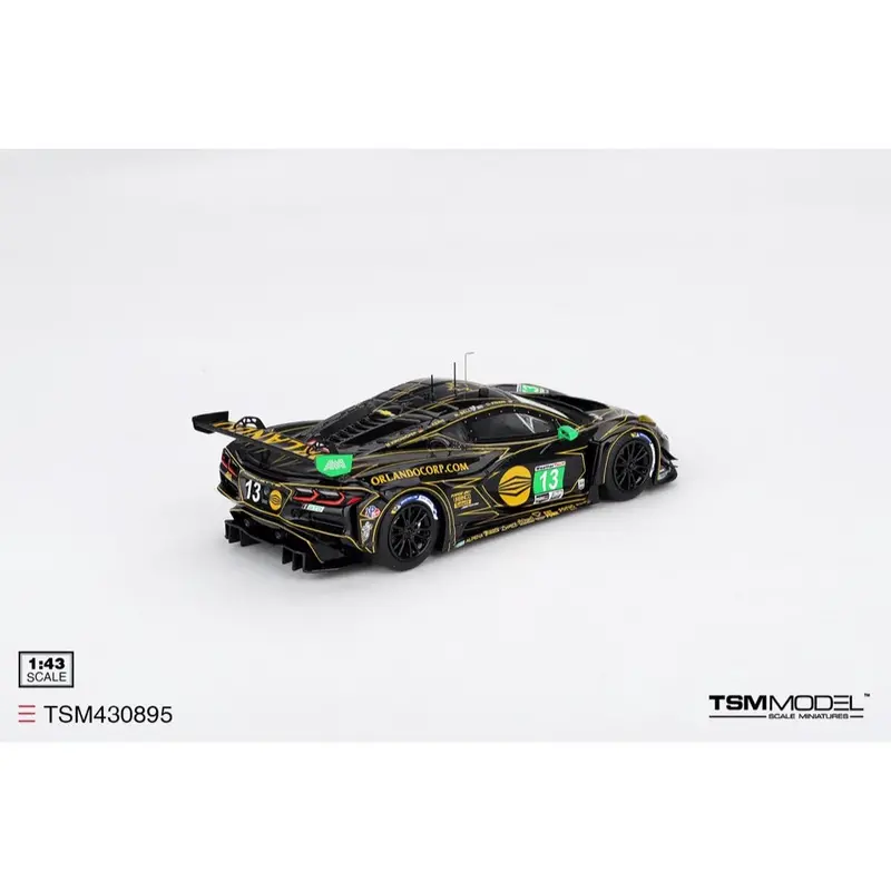 Topspeed 430895 1/43 Chevrolet Corvette Z06 Gt3.R No.13 Awa Racing 2025 Imsa Daytona 24 Hrs Class Winner 2