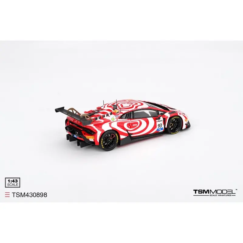 Topspeed 430898 1/43 Lamborghini Huracan Gt3 Evo2 No.93 Wall Racing 2024 Bathurst 12 Hrs 2