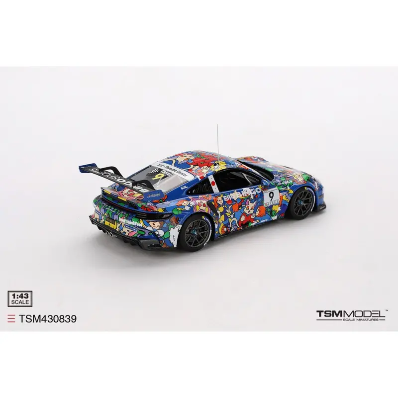 Topspeed M430839 1/43 Porsche 911 Gt3 Cup No.9 Bingo Racing Shinji Takei 2024 Porsche Carrera Cup Japan Proam Class 2