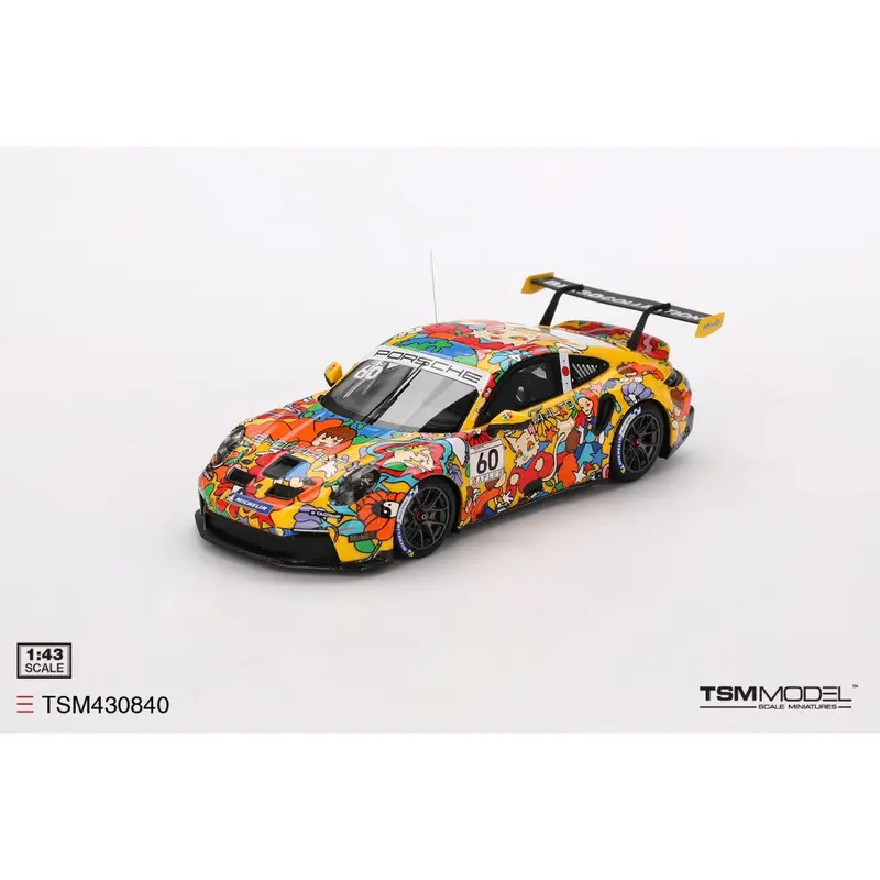 Topspeed M430840 1/43 Porsche 911 Gt3 Cup No.60 Bingo Racing Reimei Itou 2024 Porsche Carrera Cup Japan Pro Class 1