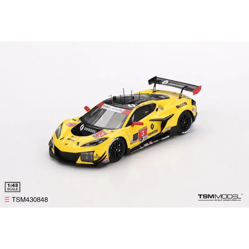 Topspeed M430848 1/43 Chevrolet Corvette Z06 Gt3.R No.3 Corvette Racing By Pratt Miller Motorsports 2025 Imsa Daytona 24 Hrs 1