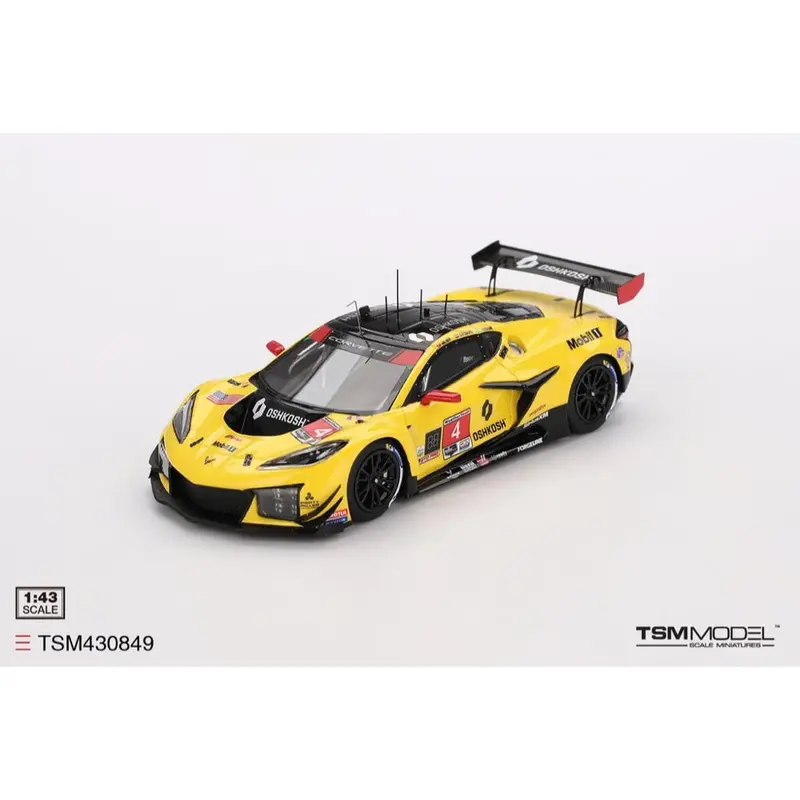 Topspeed M430849 1/43 Chevrolet Corvette Z06 Gt3.R No.4 Corvette Racing By Pratt Miller Motorsports 2025 Imsa Daytona 24 Hrs 1