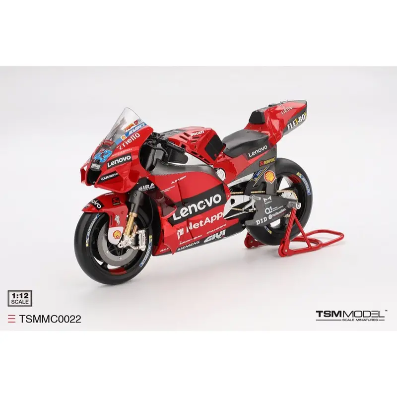 Topspeed Mmc0022 1/12 Ducati Desmosedici Gp22 No.43 Ducati Lenovo Team Moto Gp 2022 Gran Premio D'italia 1