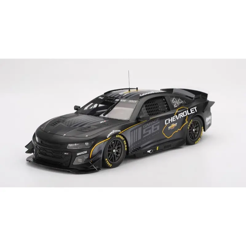 Topspeed Ts0559 1/18 Nascar Next Gen Garage 56 Chevrolet Camaro Zl1 No.24 Hendrick Motorsports Test Car 1