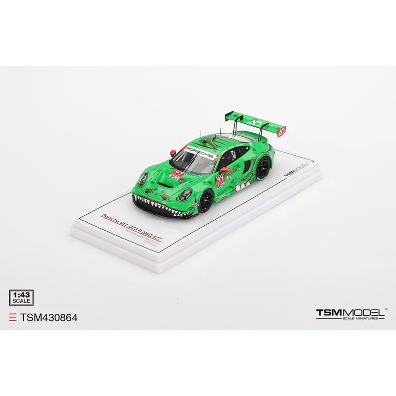 Topspeed Tsm430864 1/43 Porsche 911 Gt3 R 992 No.77 Ao Racing 2025 Imsa Daytona 24Hrs 1