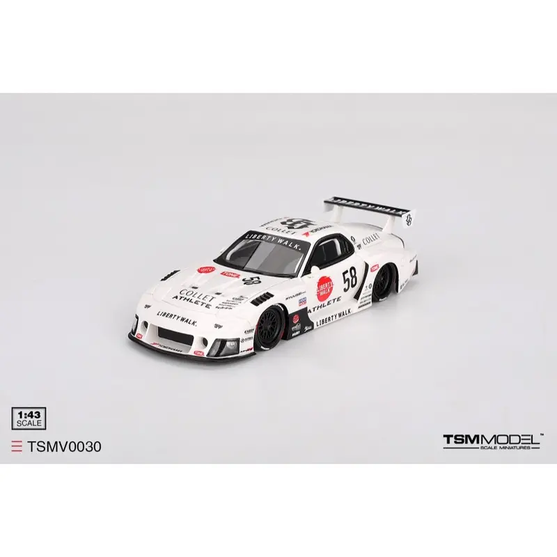 Topspeed V0030 1/43 Mazda Rx-7 Lb-Super Silhouette Athletecollet 1