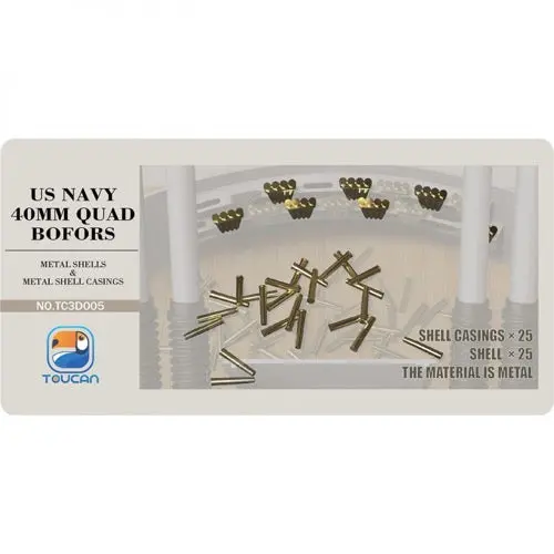 Toucan Tc3d005 1/35 Metal Shells & Metal Shell Casings 1
