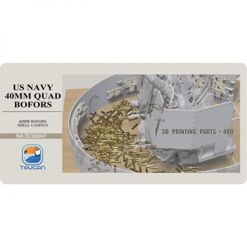 Toucan Tc3d007 1/35 40Mm Bofors Shell Casings 1