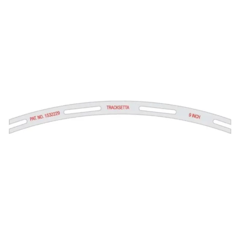 Tracksetta Nt09 N/Oo-9 9 Inch 228Mm Radius Template 1